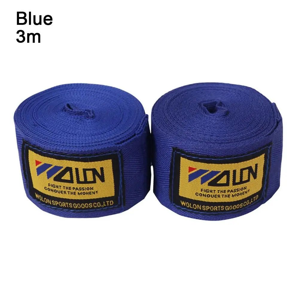 Lot de 2 rouleaux de bandage en coton de 1,5 m/3 m pour la boxe, - Hardpunch