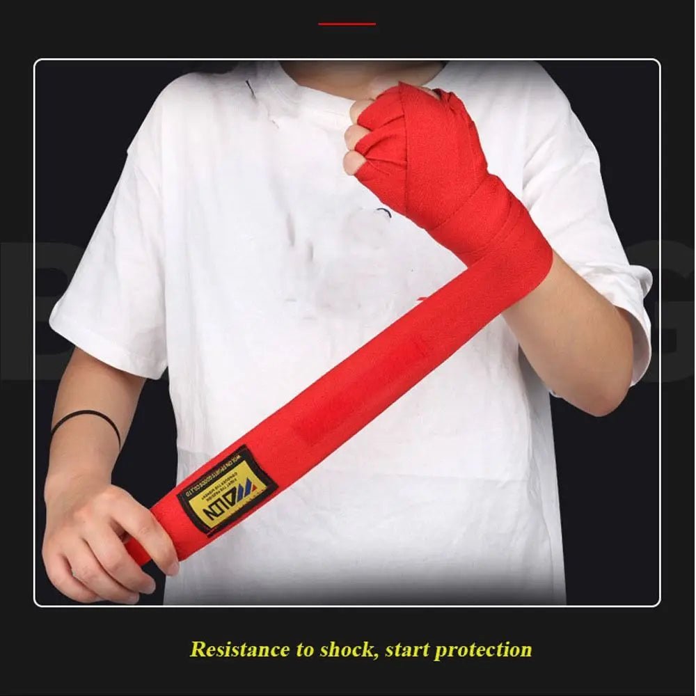 Lot de 2 rouleaux de bandage en coton de 1,5 m/3 m pour la boxe, - Hardpunch